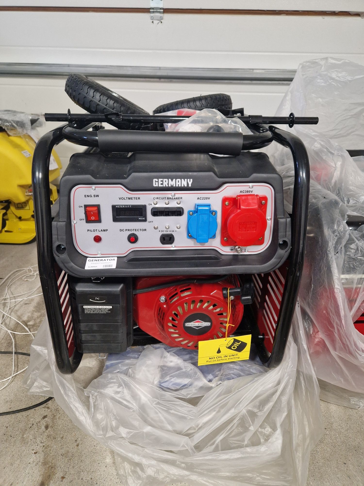 Agregat prądotwórczy 6,9kW nowy generator
