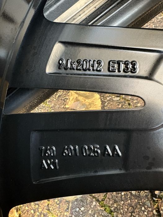 Диски Vw Touareg R20 Nevada Black Original