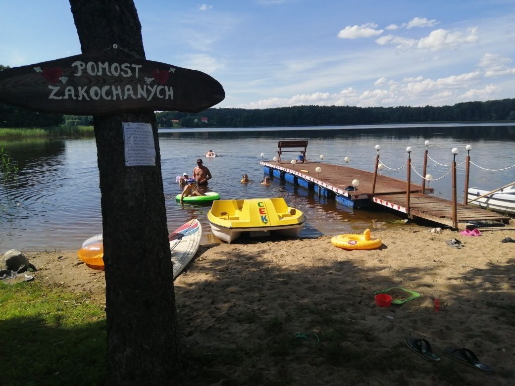 Noclegi Przyczepa kempingowa noclegi nad jeziorem Warmińsko-mazurskie