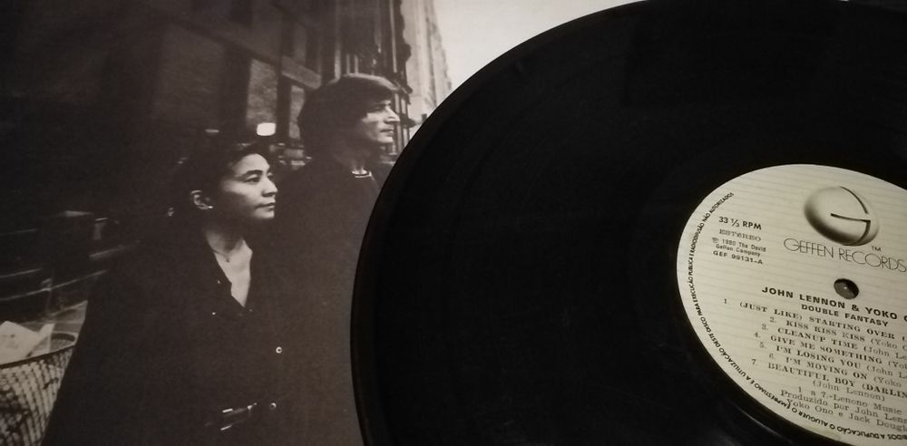 Discos The BEATLES e John Lennon.