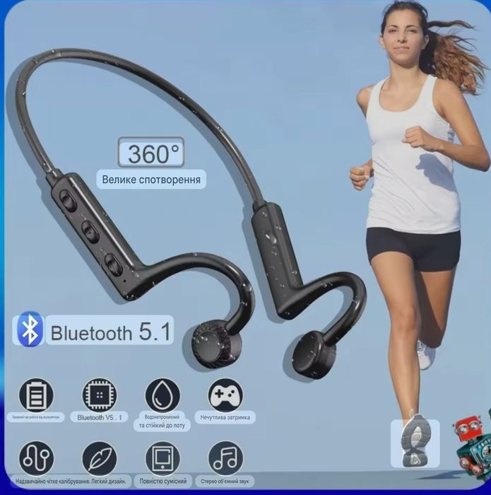 KS19 TWS кістковопровідні навушники бездротові навушники