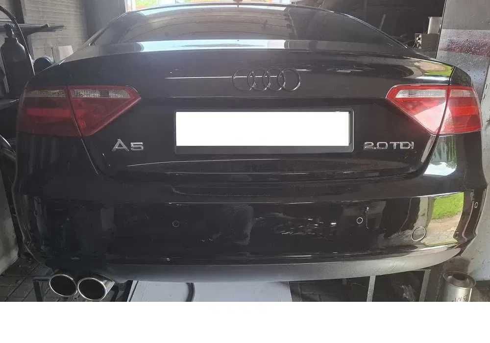 Tłumik przelot wydech AUDI A5 8t A4 B8 S4 S5