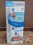 Nowy stelażowy basen Bestway 56679,  305X76 pompa + filtr