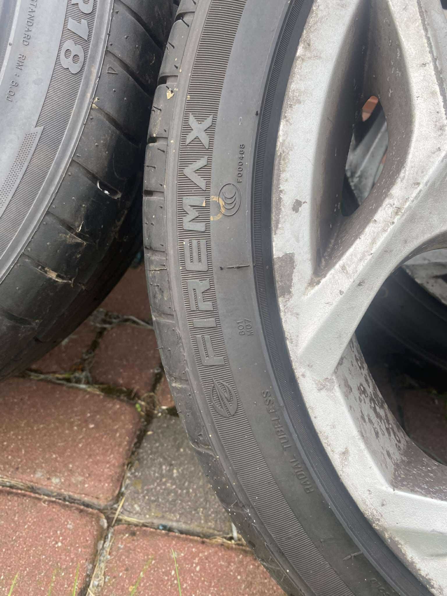Sprzedam alufelgi z oponami