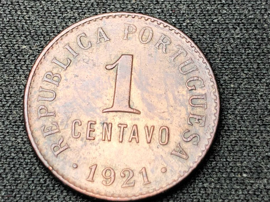 1 Centavo Bronze 1921