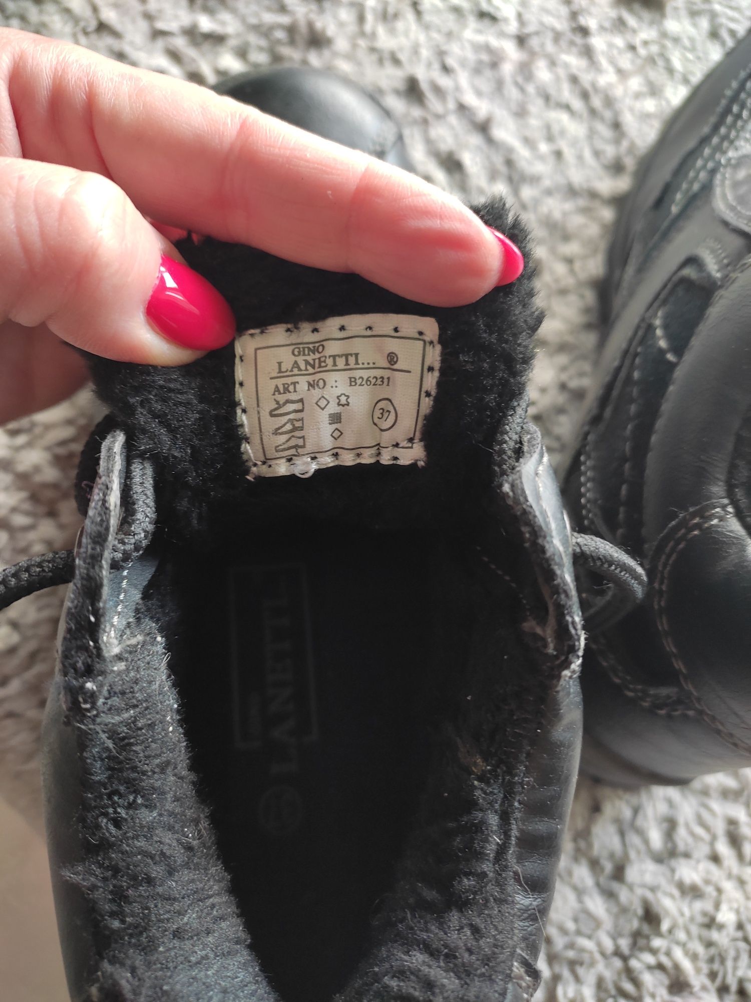 Buty zimowe chłopięce