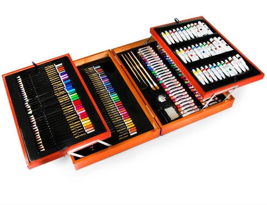 Zestaw artystyczny 168 elementów EASY Easy Stationery pudełko,