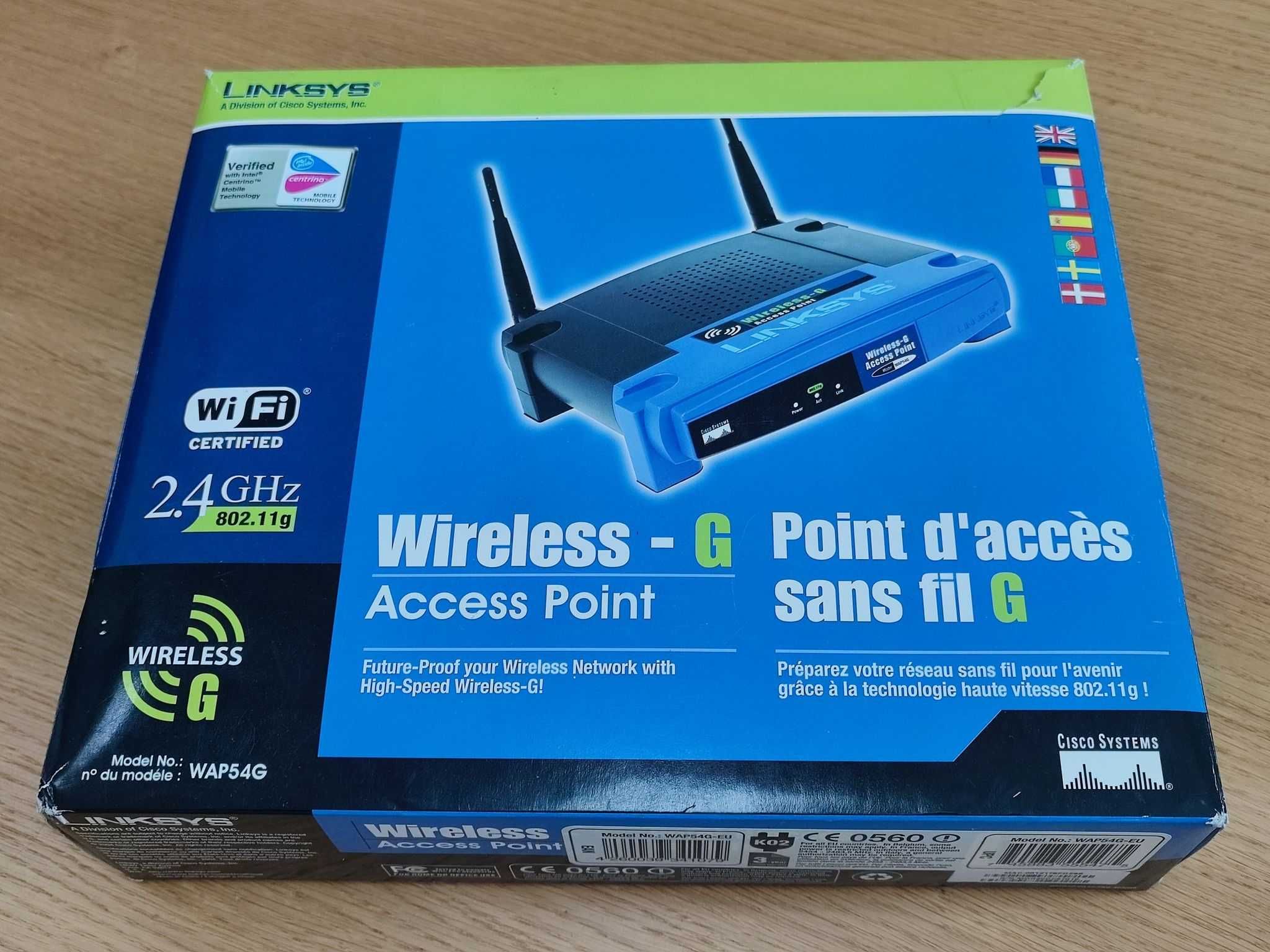 Access Point Linksys WAP54G-EU