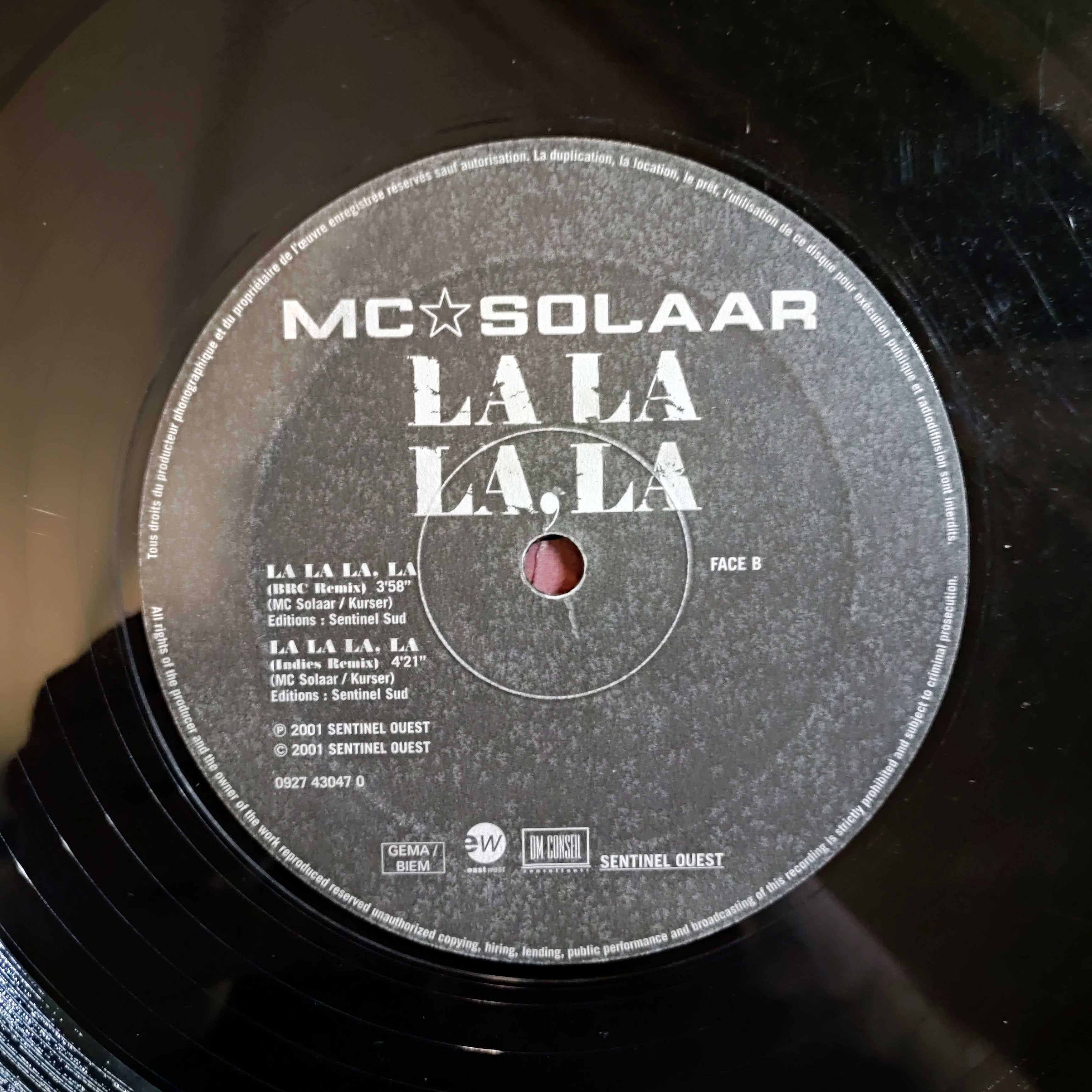 MC SOLAR - LA LA LA, LA (2001r) LP 12" winyl