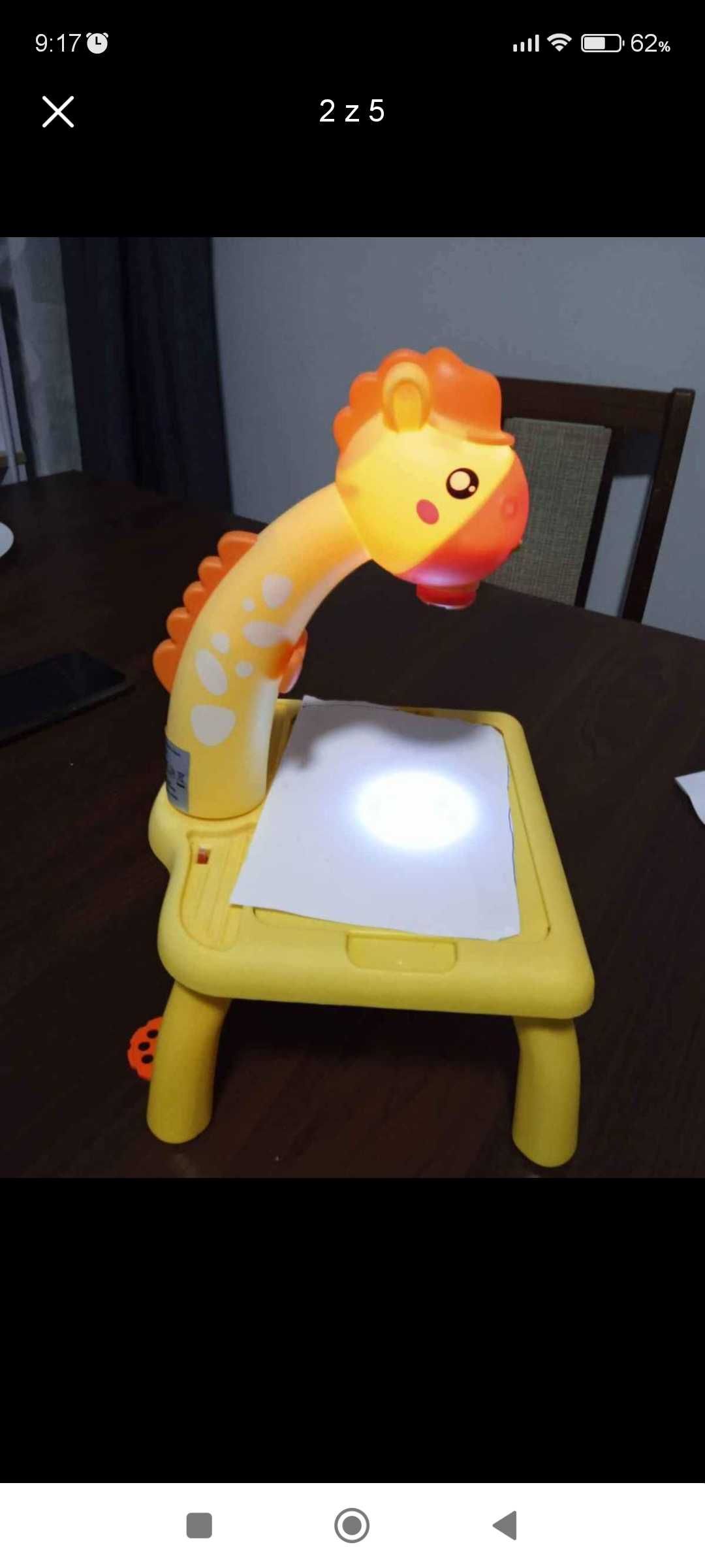 Projektor Żyrafa do rysowania