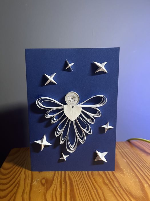 Kartka bożonarodzeniowa z miejscem na własne życzenia,