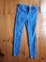 Spodnie jeansowe rurki rozm. 146