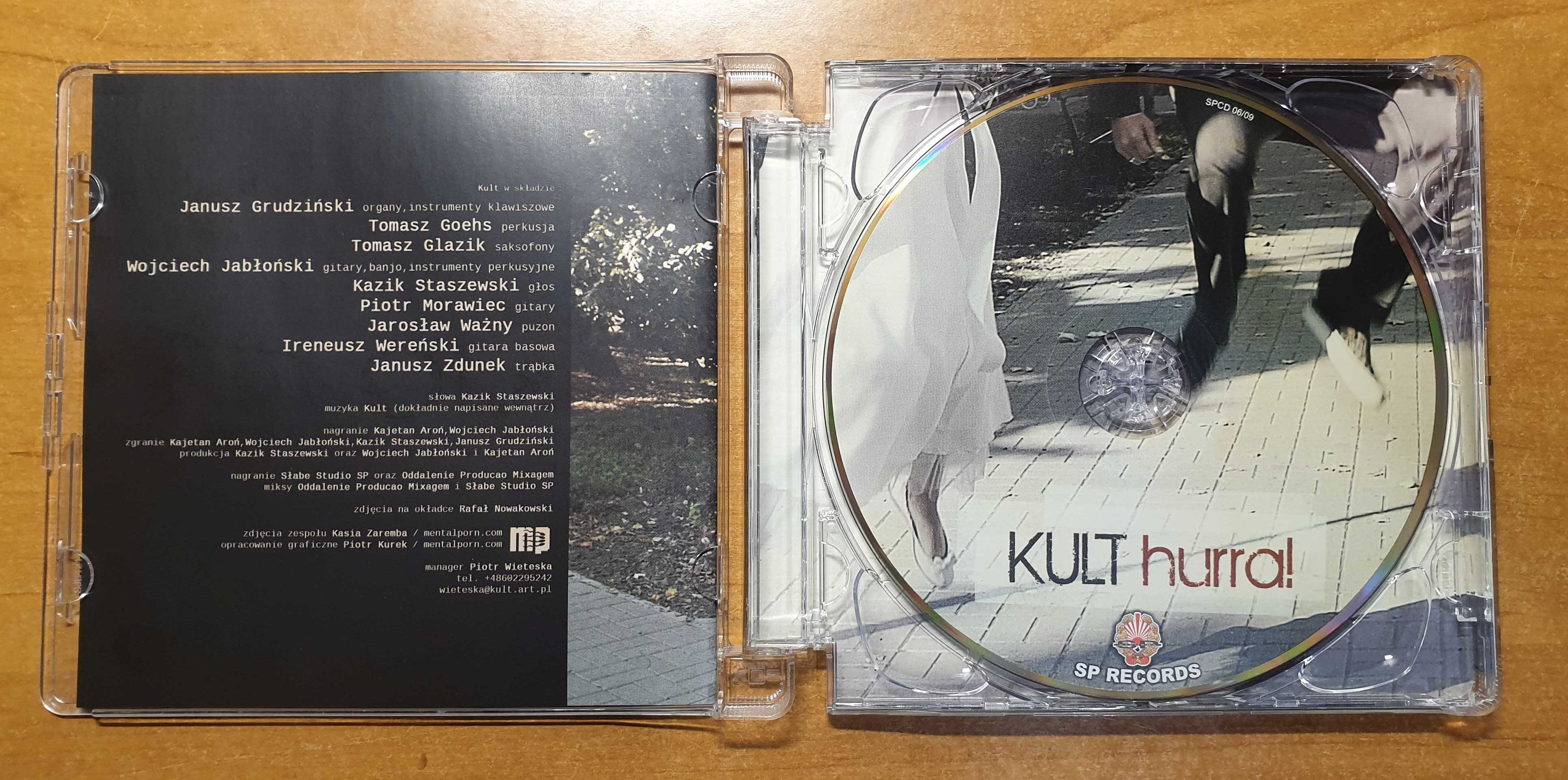 KULT hurra! pierwsze wydanie płyta jak nowa Kazik Staszewski 2009 #2