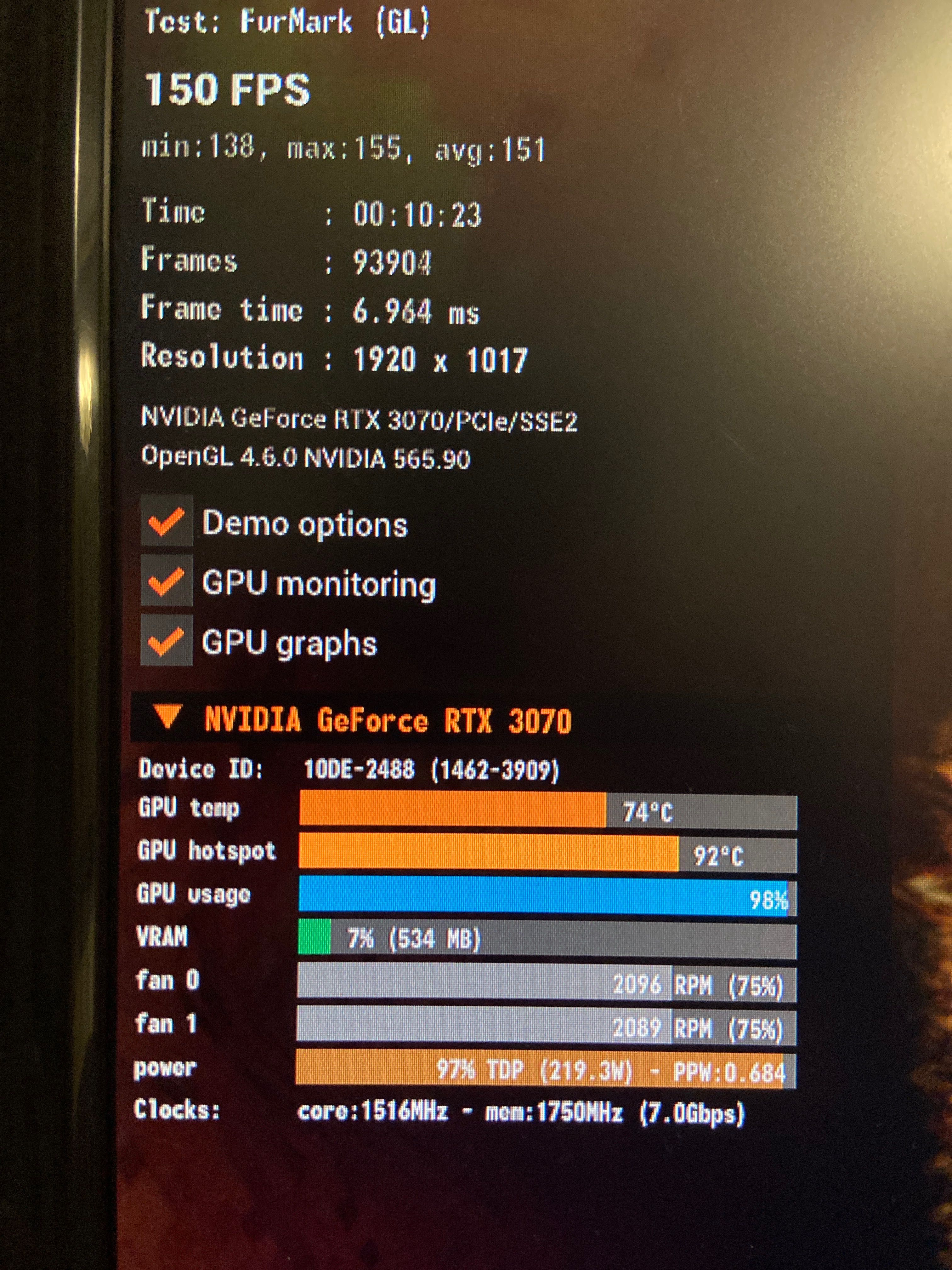 Відеокарта RTX MSI 3070 8GB 2X OC