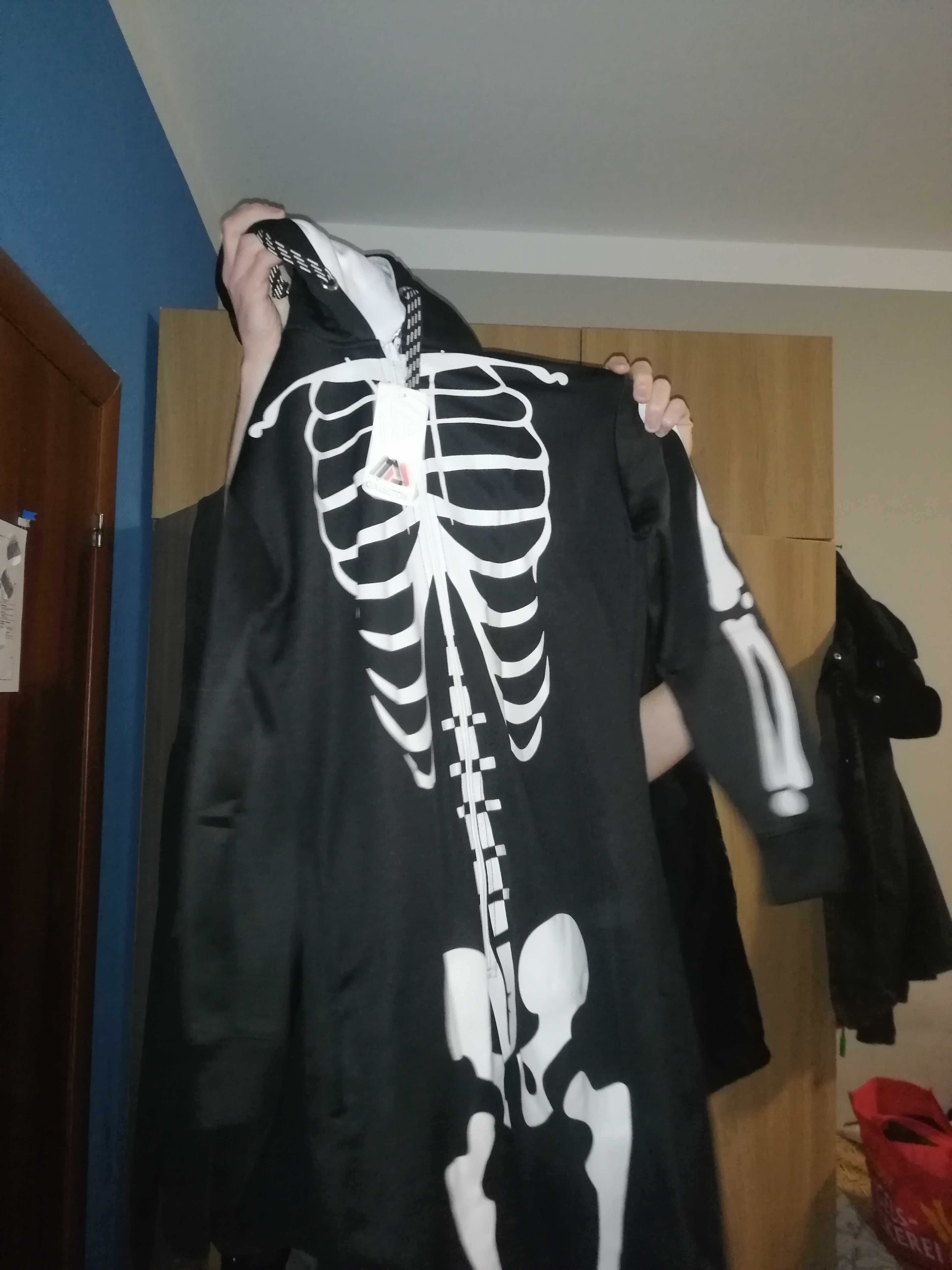 Костюм скелет Costume Skeleton Черный  UNISEX Size M