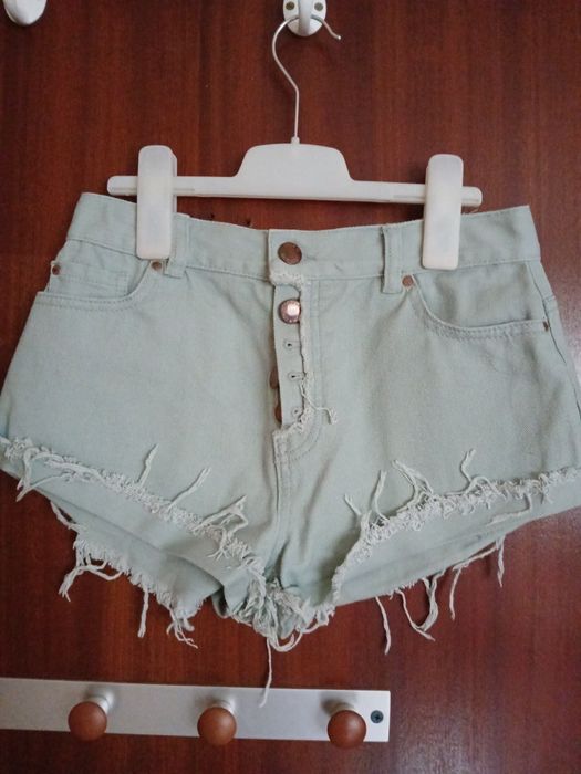 Calção de sarja de senhora tam 34