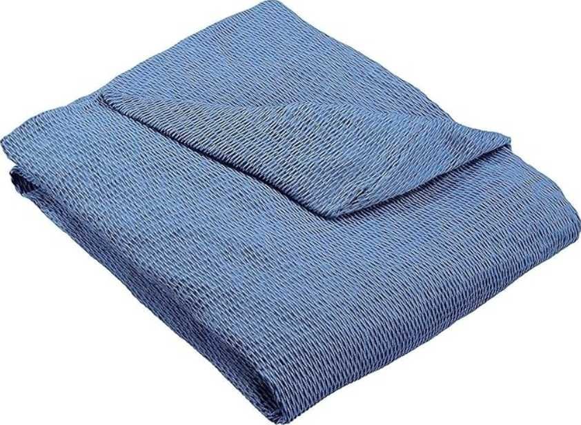 Narzuta na sofę Martina Home Tunez pokrowiec 240x280cm kolor niebieski