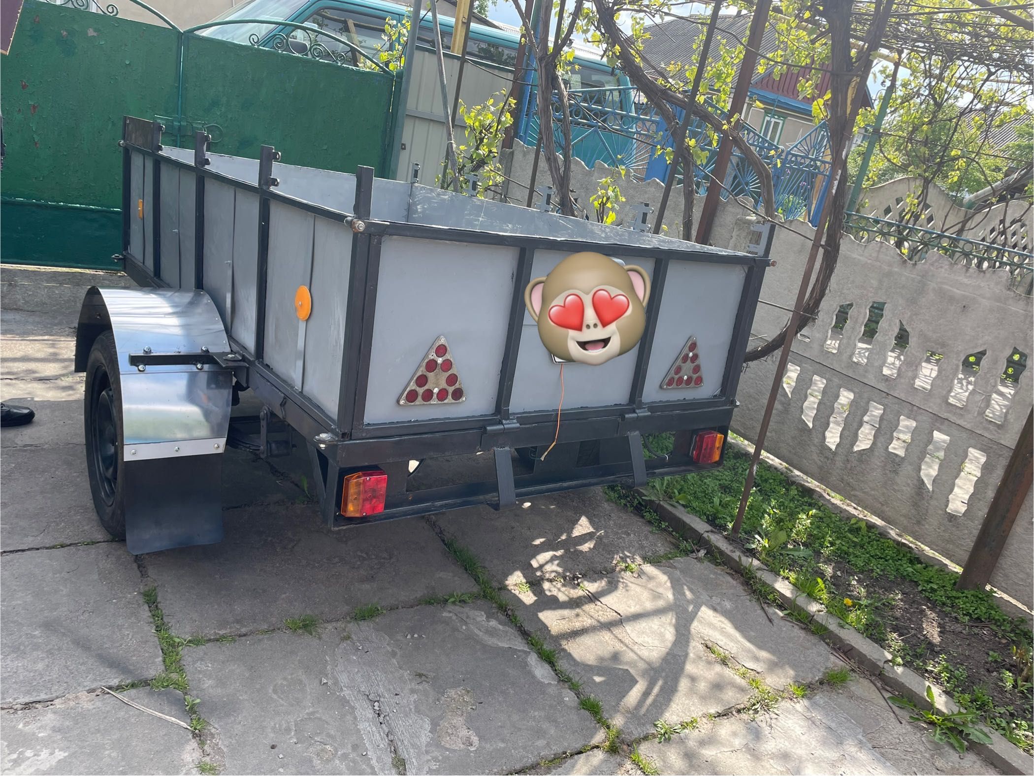 Саморобний причіп торг є доки
