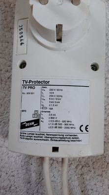 Ogranicznik Przepięć TV PROTECTOR PRO DEHN !