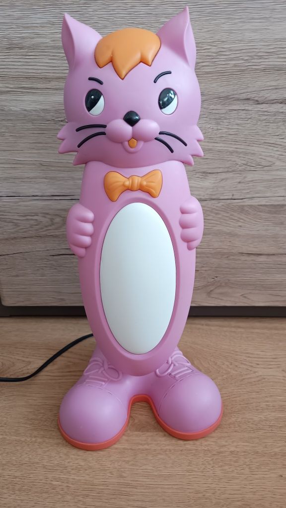 Lampka na biurko kotek