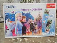 Puzzle+Domino Kraina Lodu
