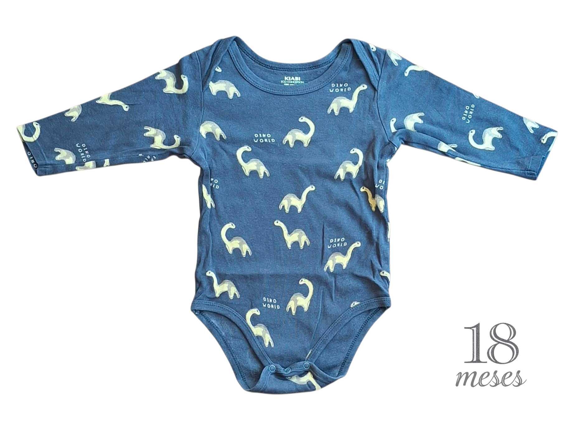 Body Dinossauros Kiabi 18 meses