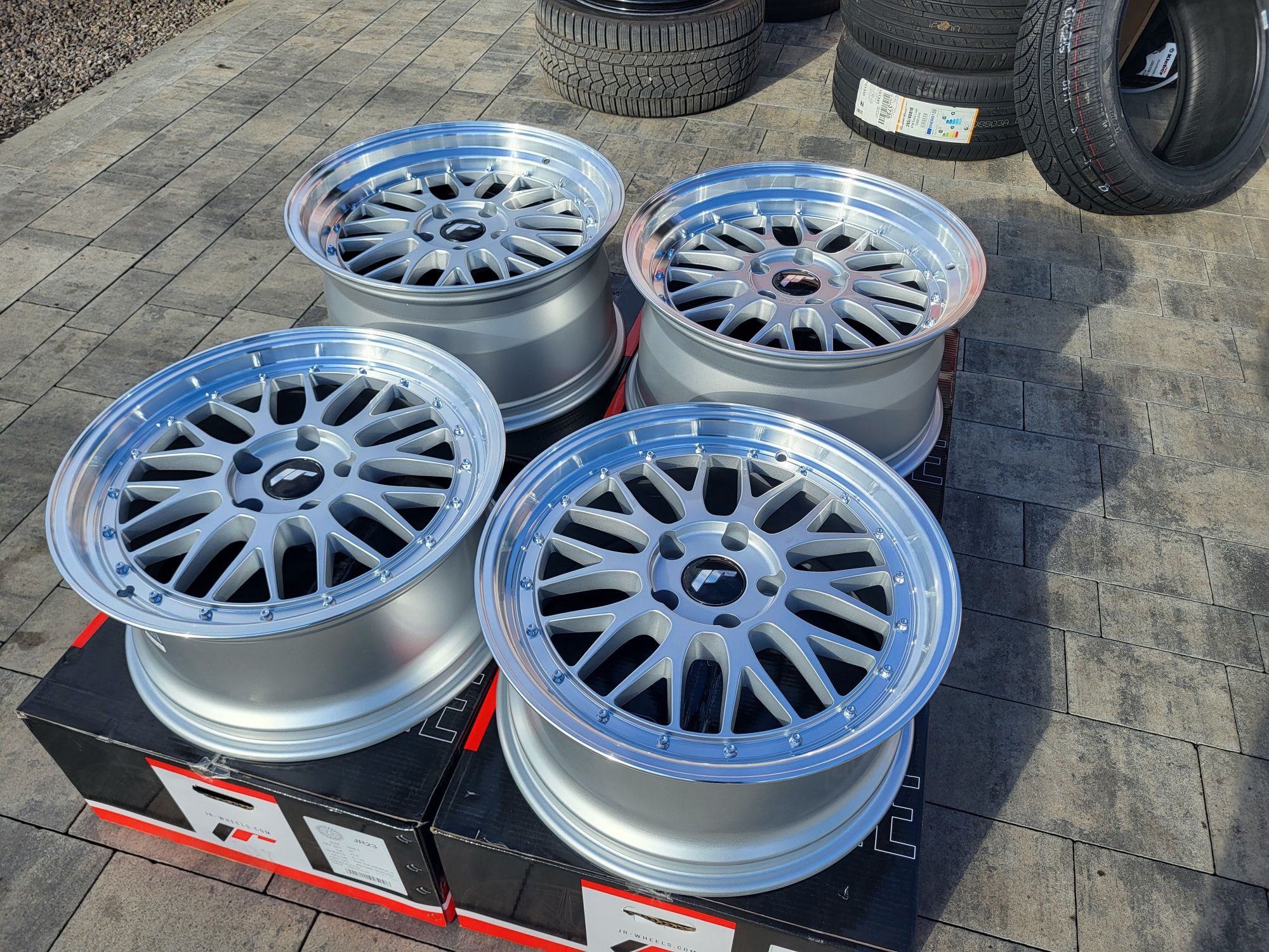 JR23 18" 5x120 8.5J i 9.5J BMW E36 E46 E90 E92 F30 F31 F32 F33 F36 FV!