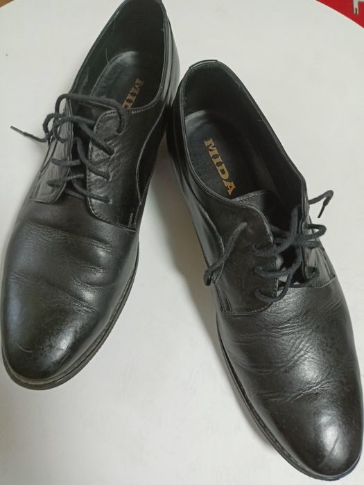 Чоловічі шкіряні туфлі "Міда"