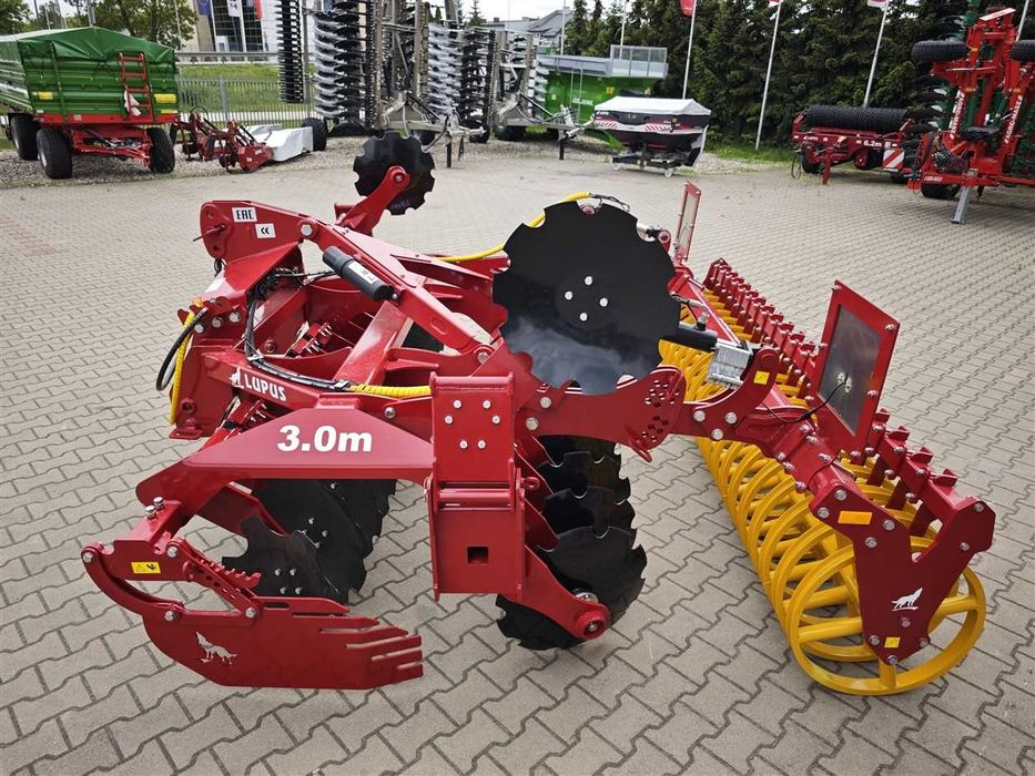 Brona talerzowa agregat talerzowy 3m LUPUS Agro Masz Rolex AgroLift