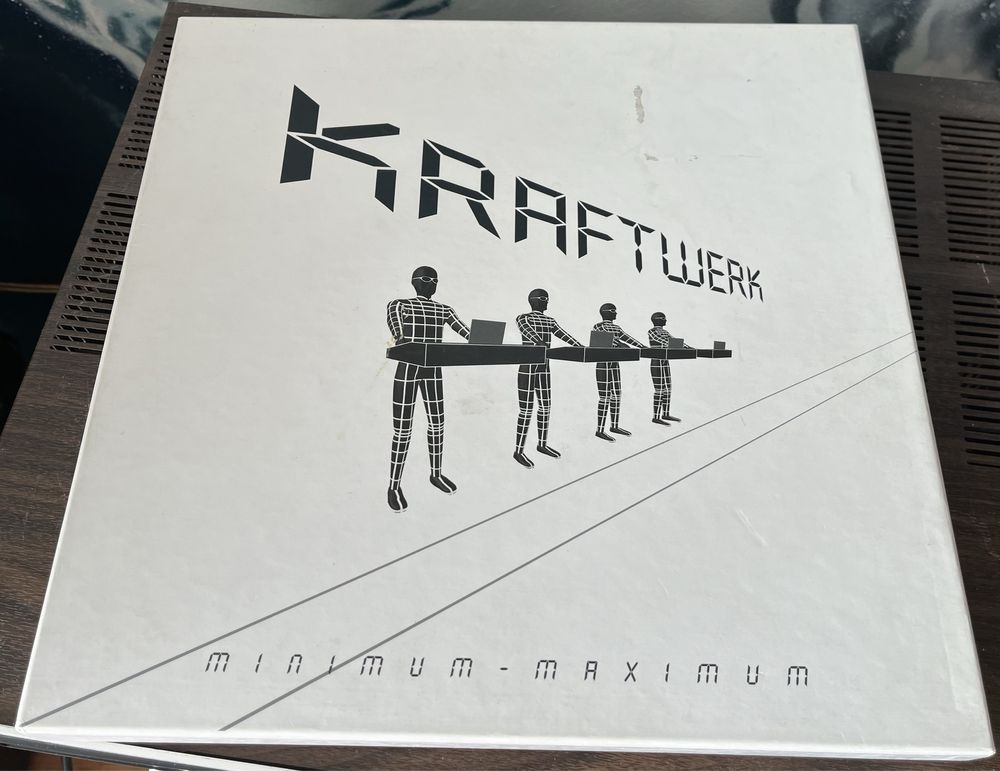 Kraftwerk - Minimum Maximum (2005, UK, Vinyl Box Set, 4 x LP, NM-)