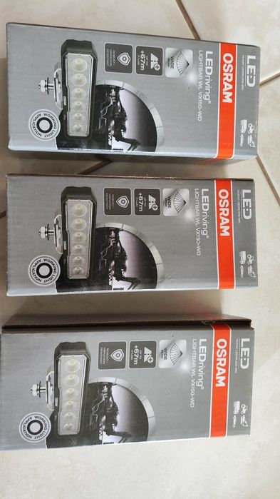 Nowe Lampy robocze OSRAM lightbar WL VX150-WD 3szt