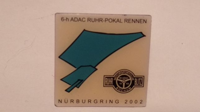 значек знак ГЕРМАНИЯ nurburgring 2002 run blitz motorsport club bochum