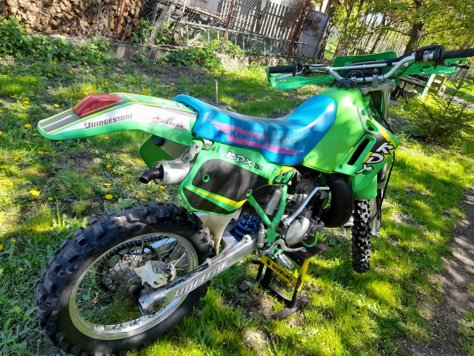 Kawasaki kdx 200 w orginale