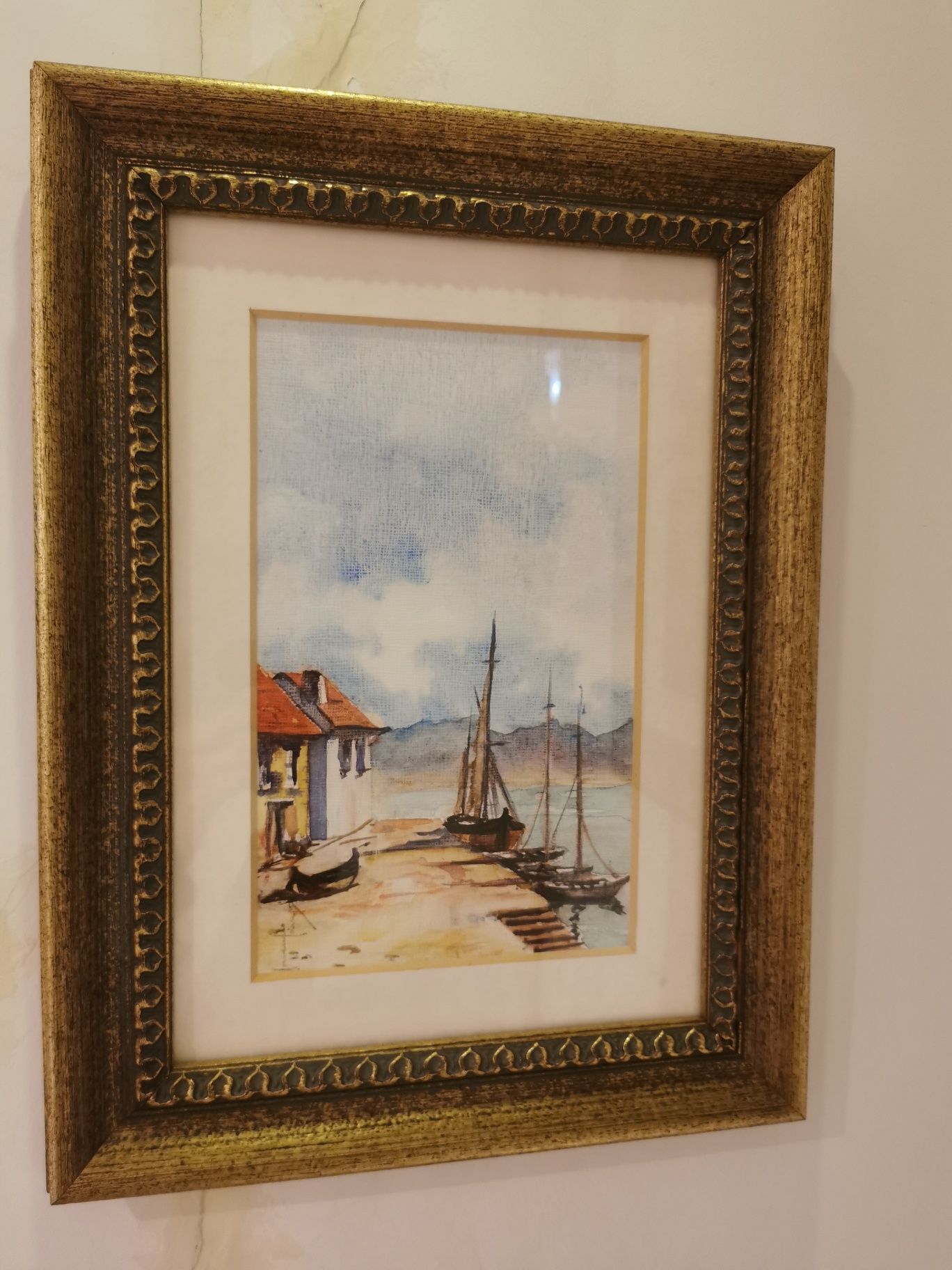 Quadros diversos com moldura
