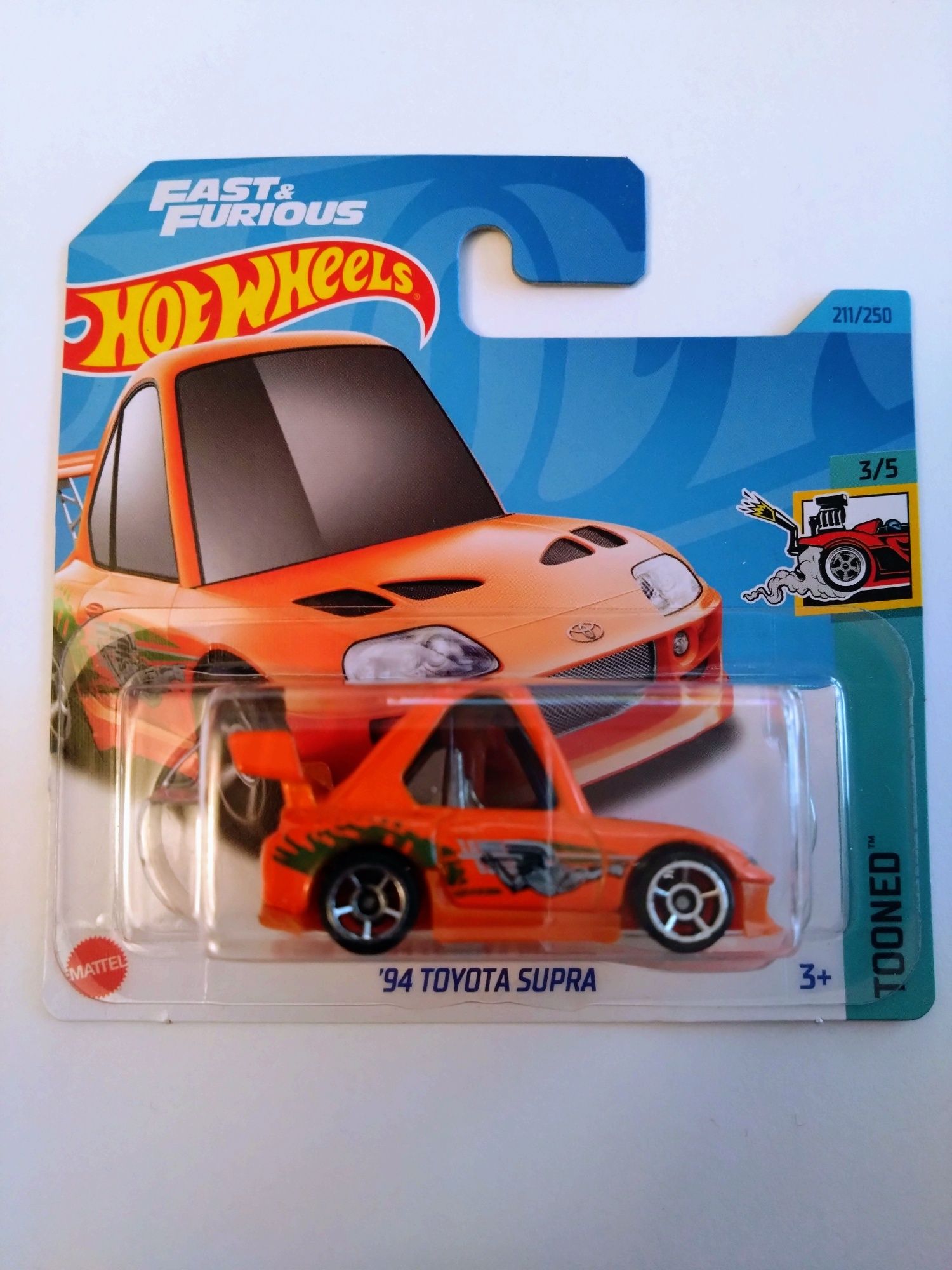 Hot Wheels Fast & Furious Toyota Supra i Dodge Charger