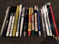Esferográficas, lápis, blocos de notas, marcadores de livros, pastas