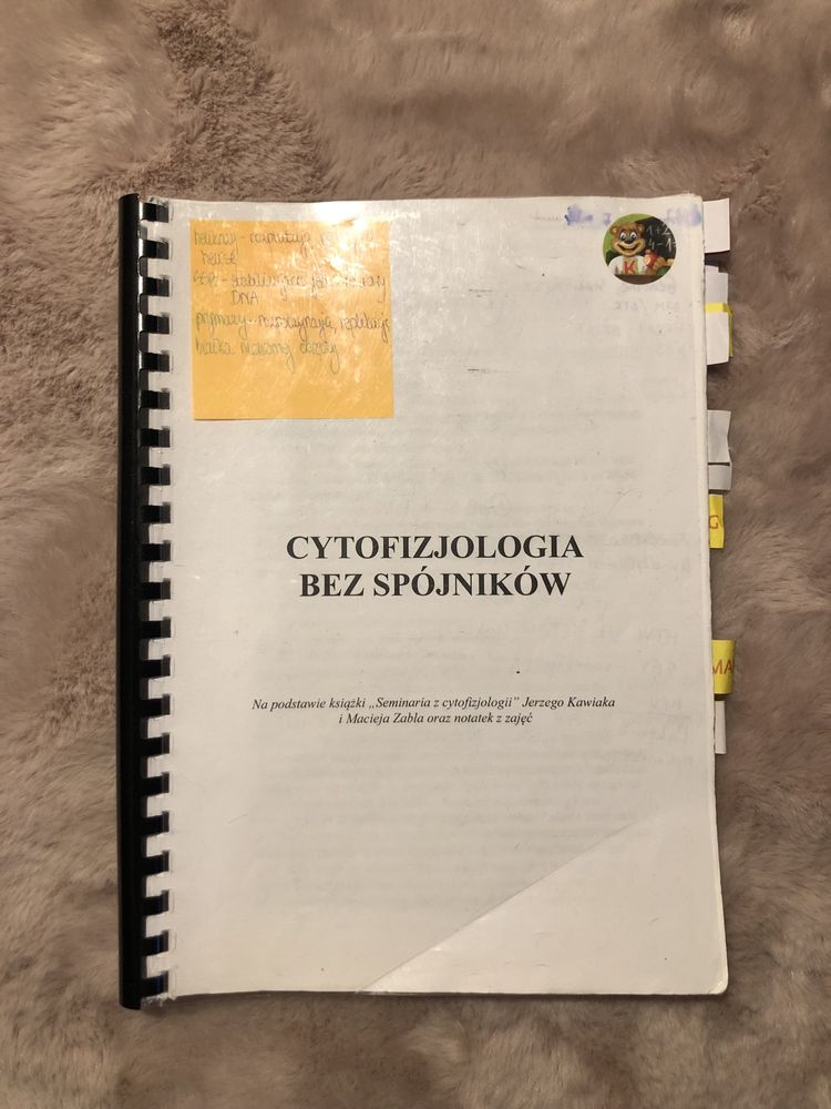 Cytofizjologia bez spójników