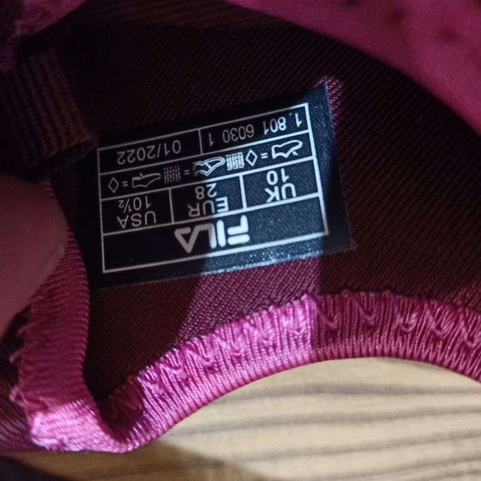 Buty Fila rozmiar 28