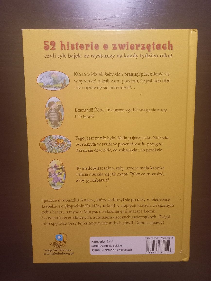 52 historie o zwierzętach Ewa Mirkowska