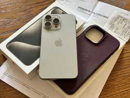 Apple iPhone 15 Pro Max 256GB w kolorze tytan Idealny Stan etui Apple
