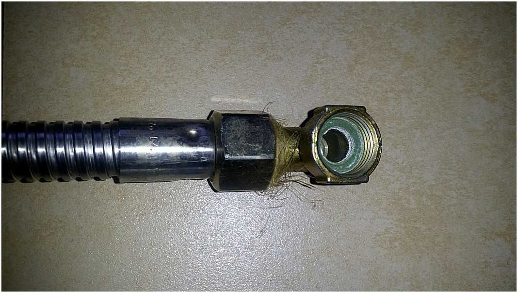 SzybkoZłącze ½ Gazowe GAZ Reduktor Przejściówka Przewód Wąż G1/2 75CM