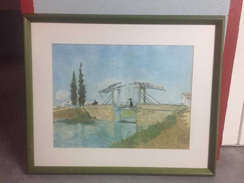 Quadro decorativo - Ponte Langlois Bridge (Van Gogh)