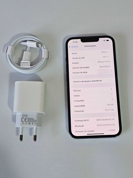 Iphone 13PRO 128GB. 77% Bateria.  Excelente. Tudo de origem