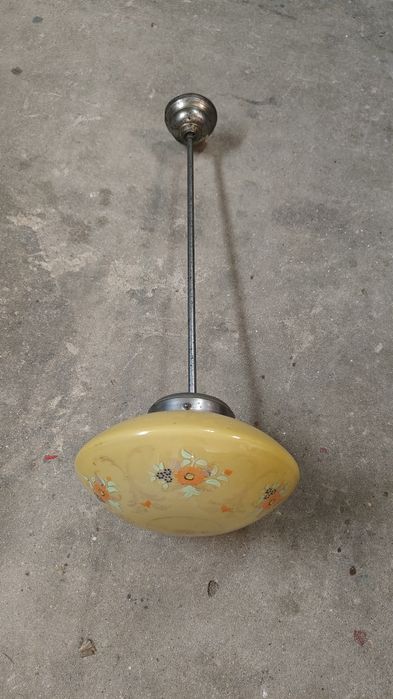 Candeeiro art deco oplalino