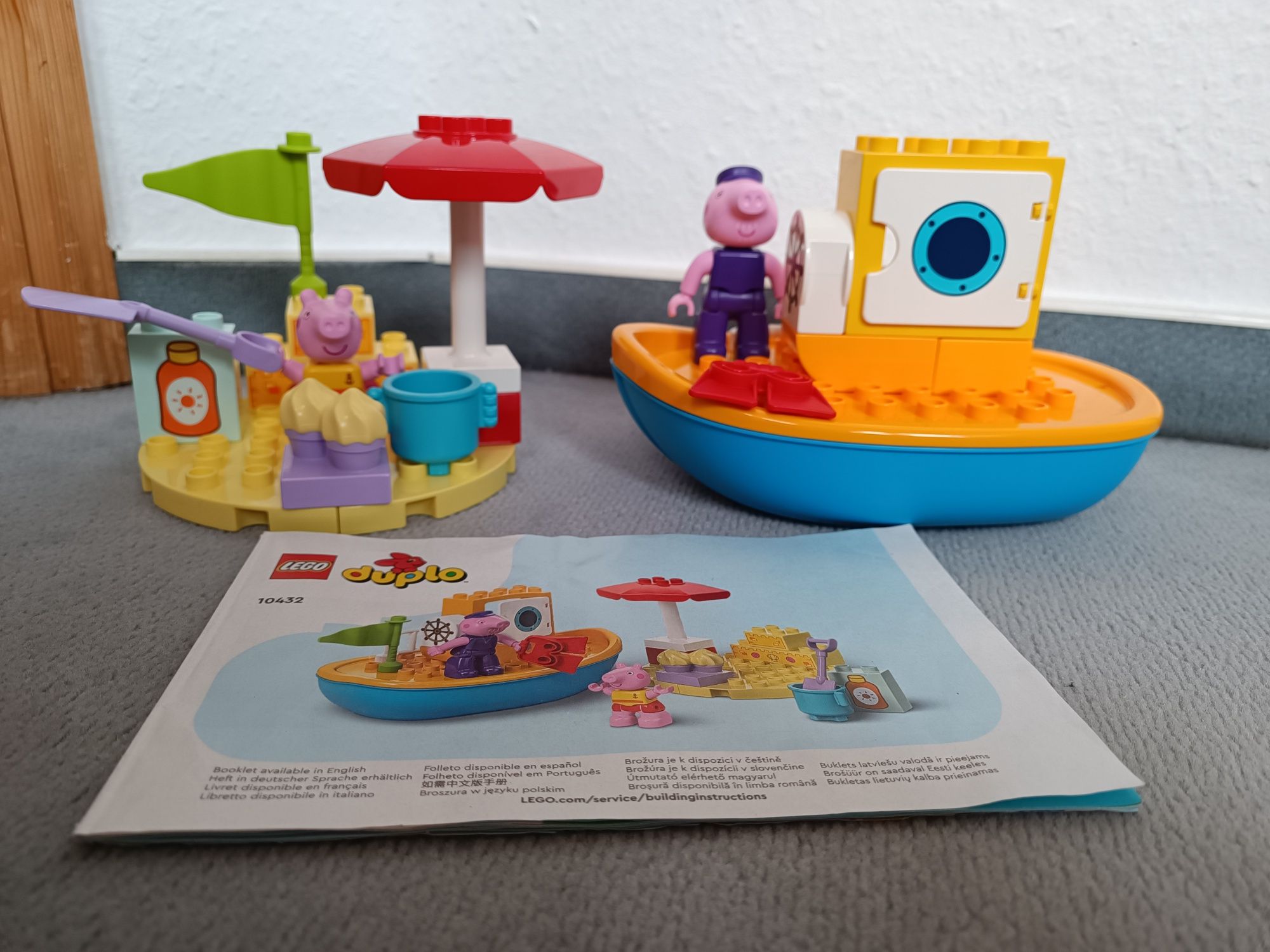 Lego Duplo 10432 Peppa I rejs łodzią