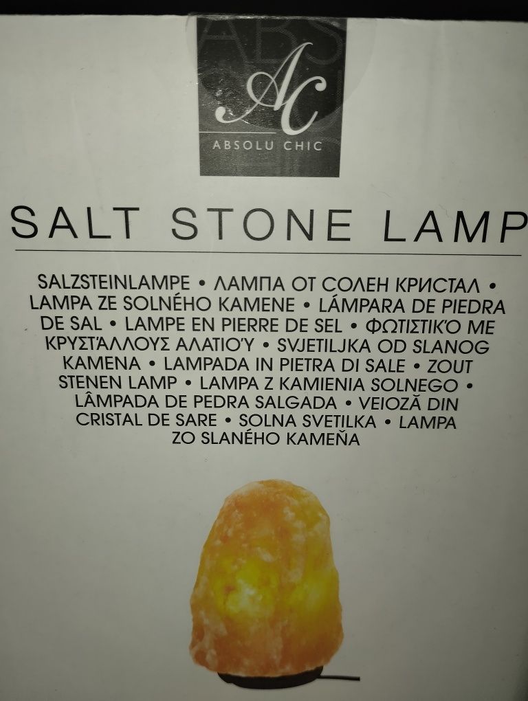 Candeeiro de Sal novo