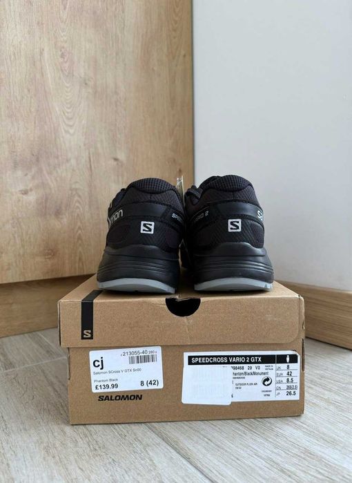 Чоловічі кросівки Salomon Speedcross Vario 2 GTX 398468 Оригінал 42-46