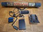 Zestaw Federal Signal lampy, głośnik, modulator|Ambulans Karetka