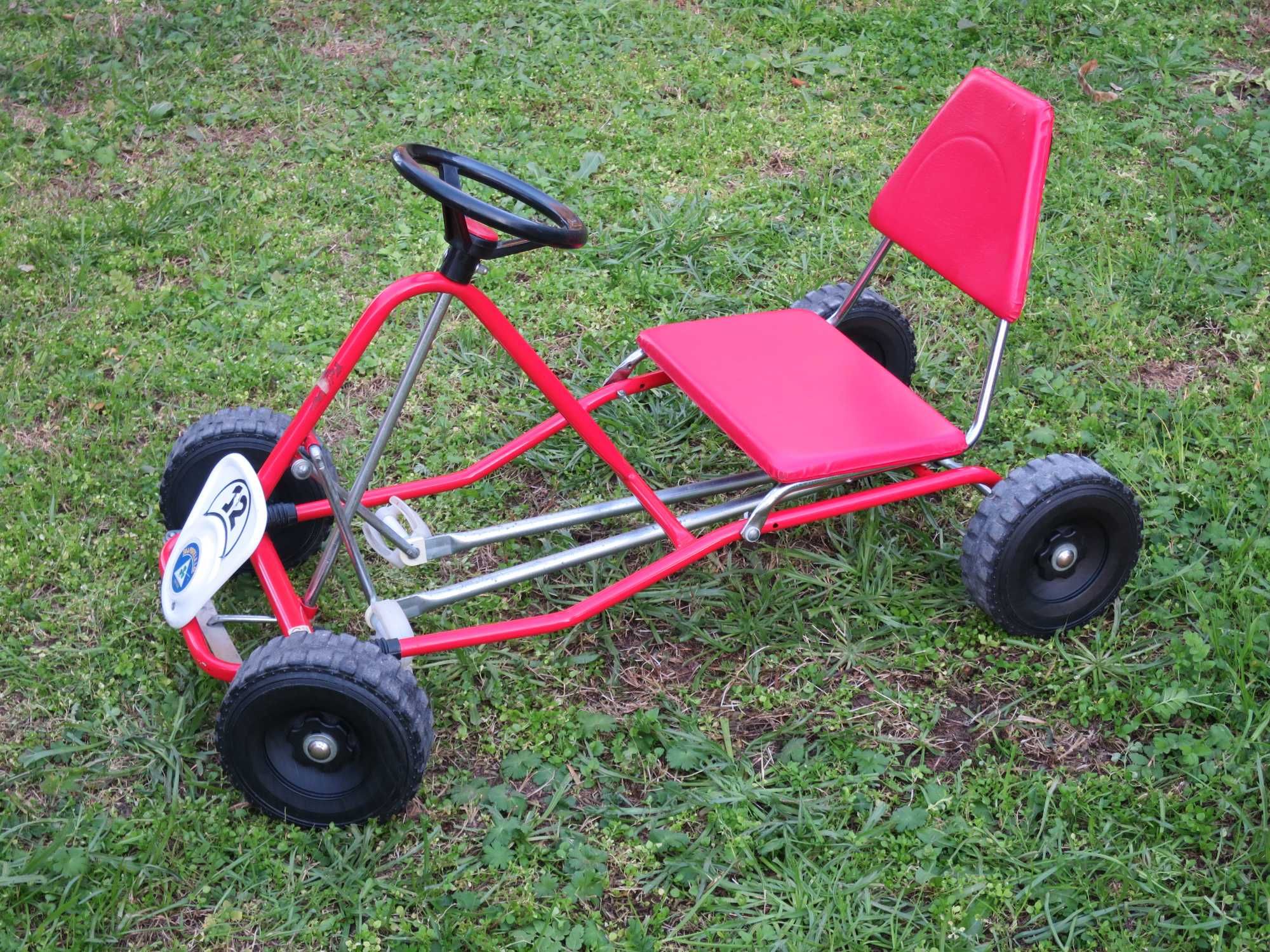 Kart Sá & Portela antigo pedais criança vintage antiguidade pintado