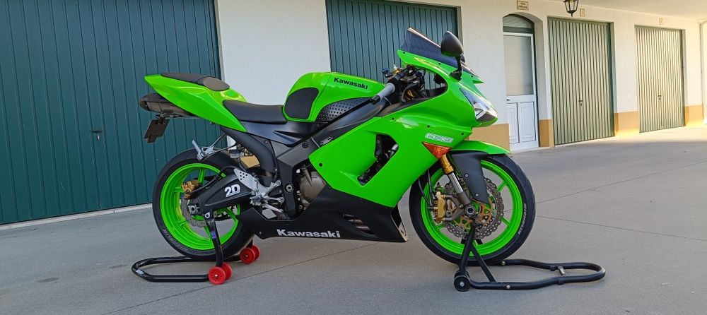 Kawasaki Ninja ZX6R 636 full power